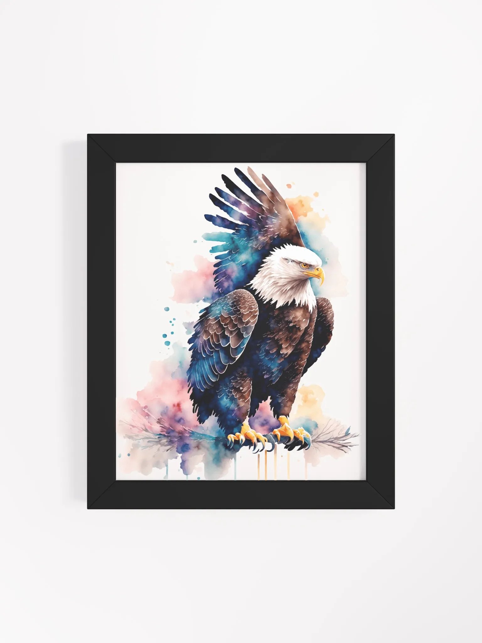 Majestic Eagle Watercolor Poster product image (4)