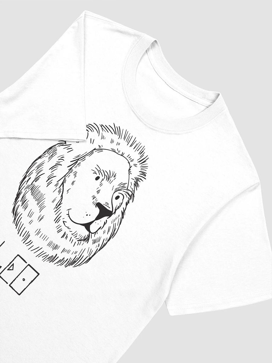 Black Leo Zodiac sign RelaxFit Unisex Softstyle Tee product image (9)