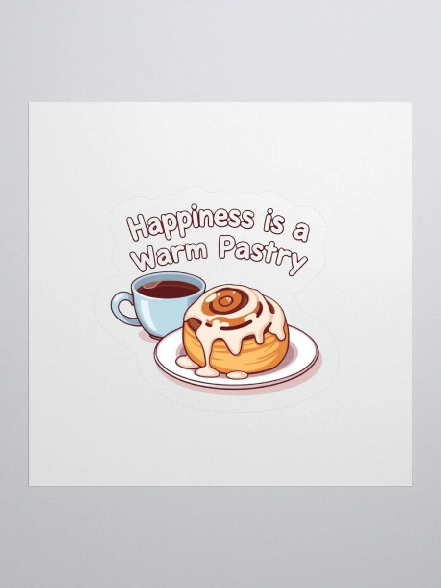 Warm Pastry Delight Stickers product image (1)