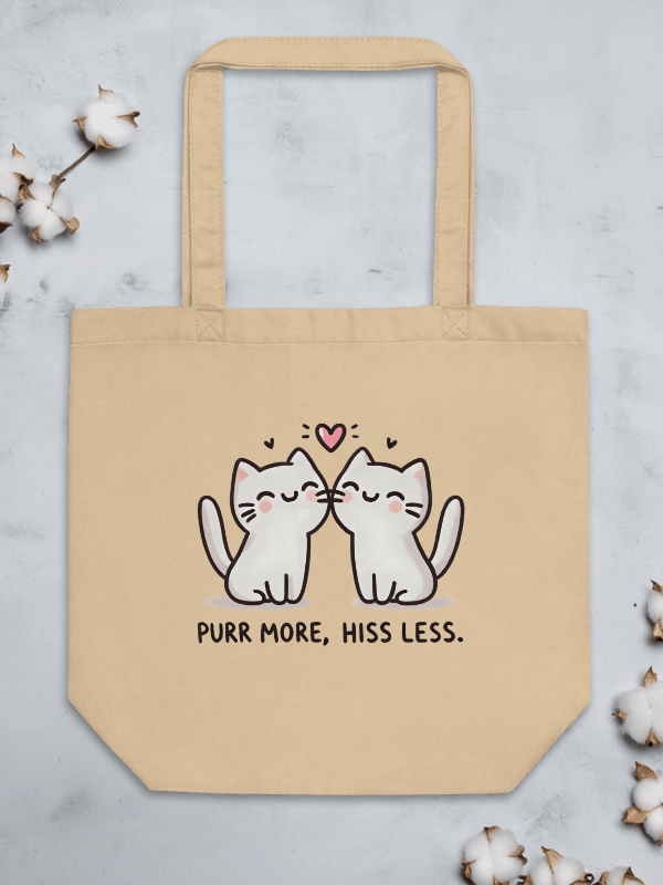 Purr more, Hiss less bag product image (1)