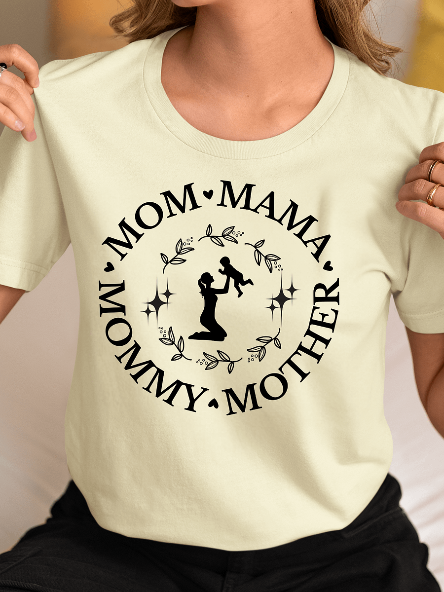 Mom, Mama, 1st Mothers Day Bella Canvas T-shirt product image (12)
