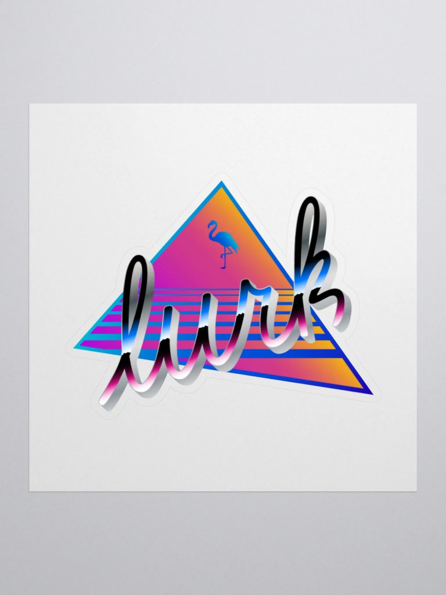 Lurk Retro Sticker product image (1)