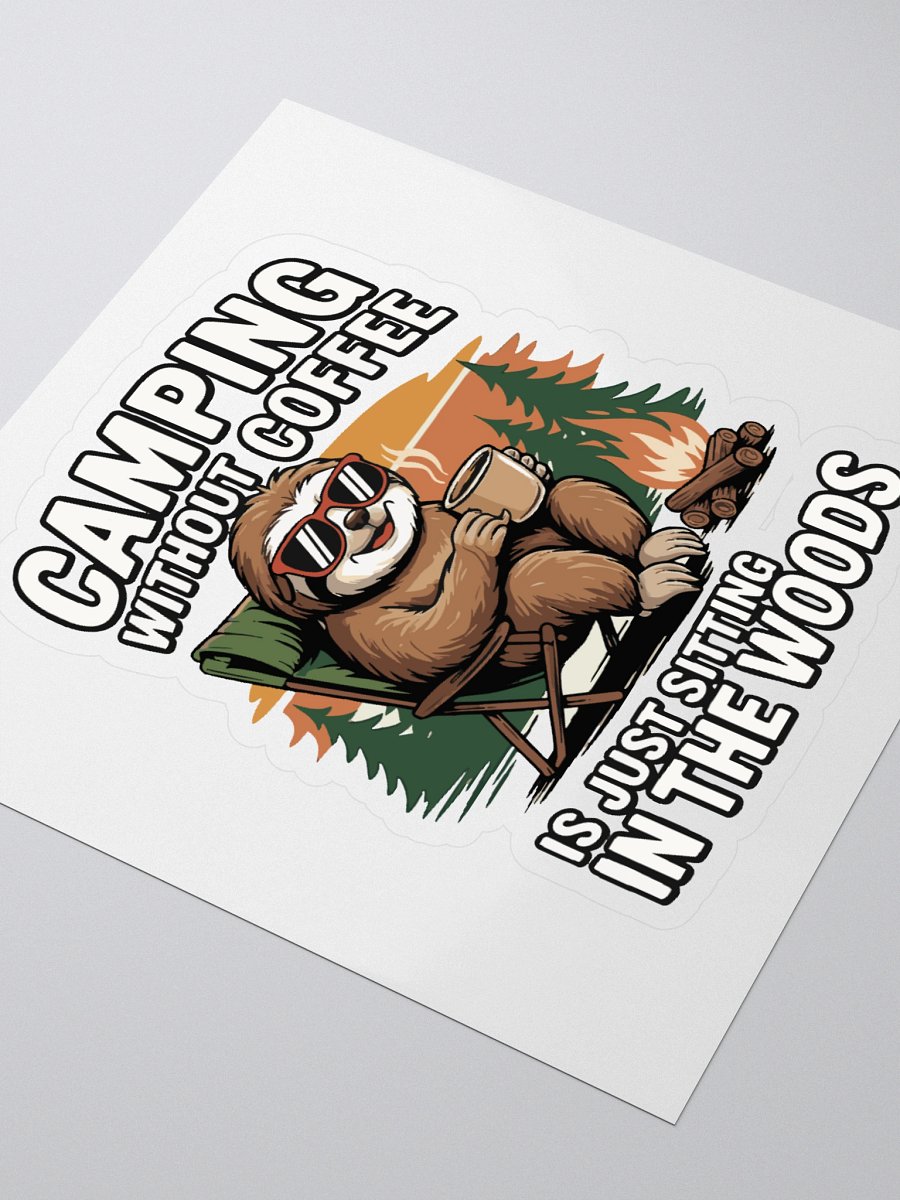 Sloth Camper Sticker Set product image (3)