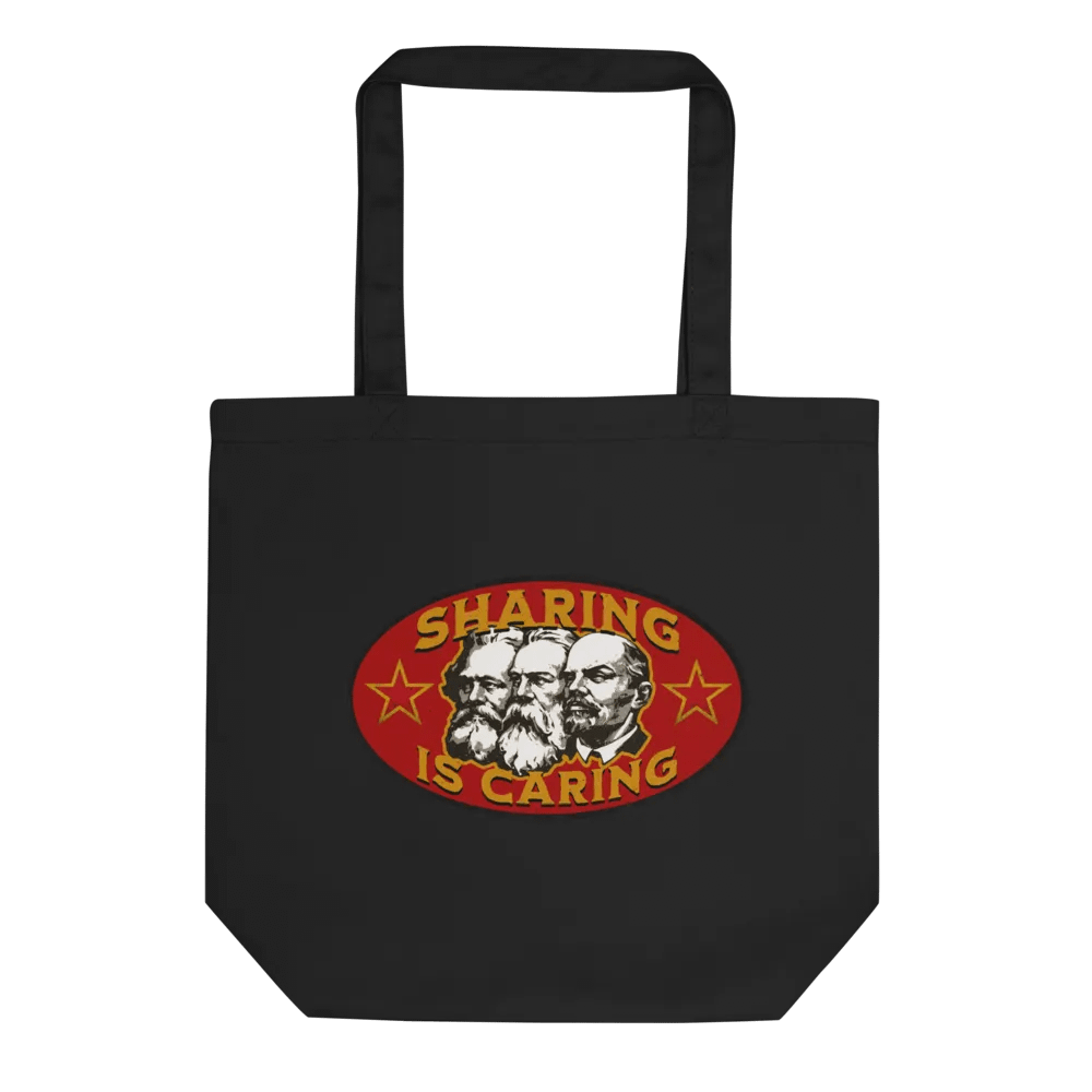 Sharing Is Caring Canvas Tote product image (1)