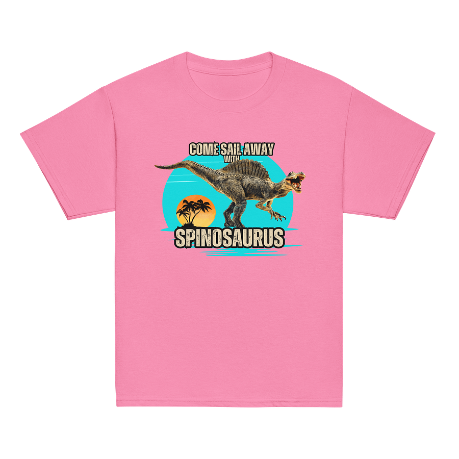 Spinosaurus - Come Sail Away Dinosaur Shirt product image (17)