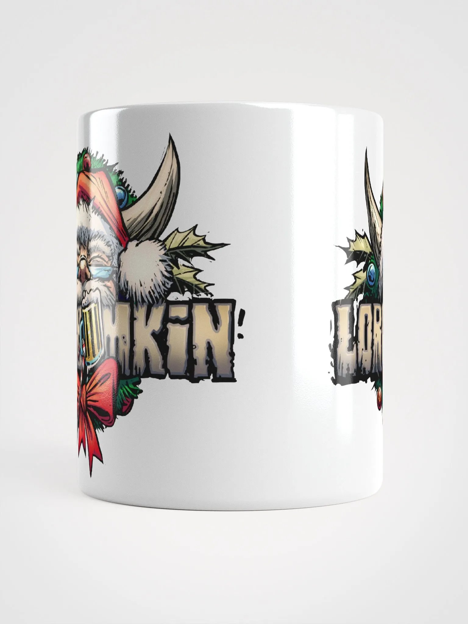x-mas logo White cup product image (5)