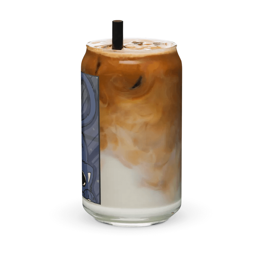 Whimsical Cat-Inspired Can-Shaped Glass product image (42)