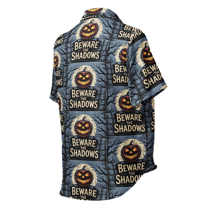 Midnight Veil Designs 'Beware the Shadows' Gothic Pyjama Top - All-Over Print Women's Short Sleeve product image (3)