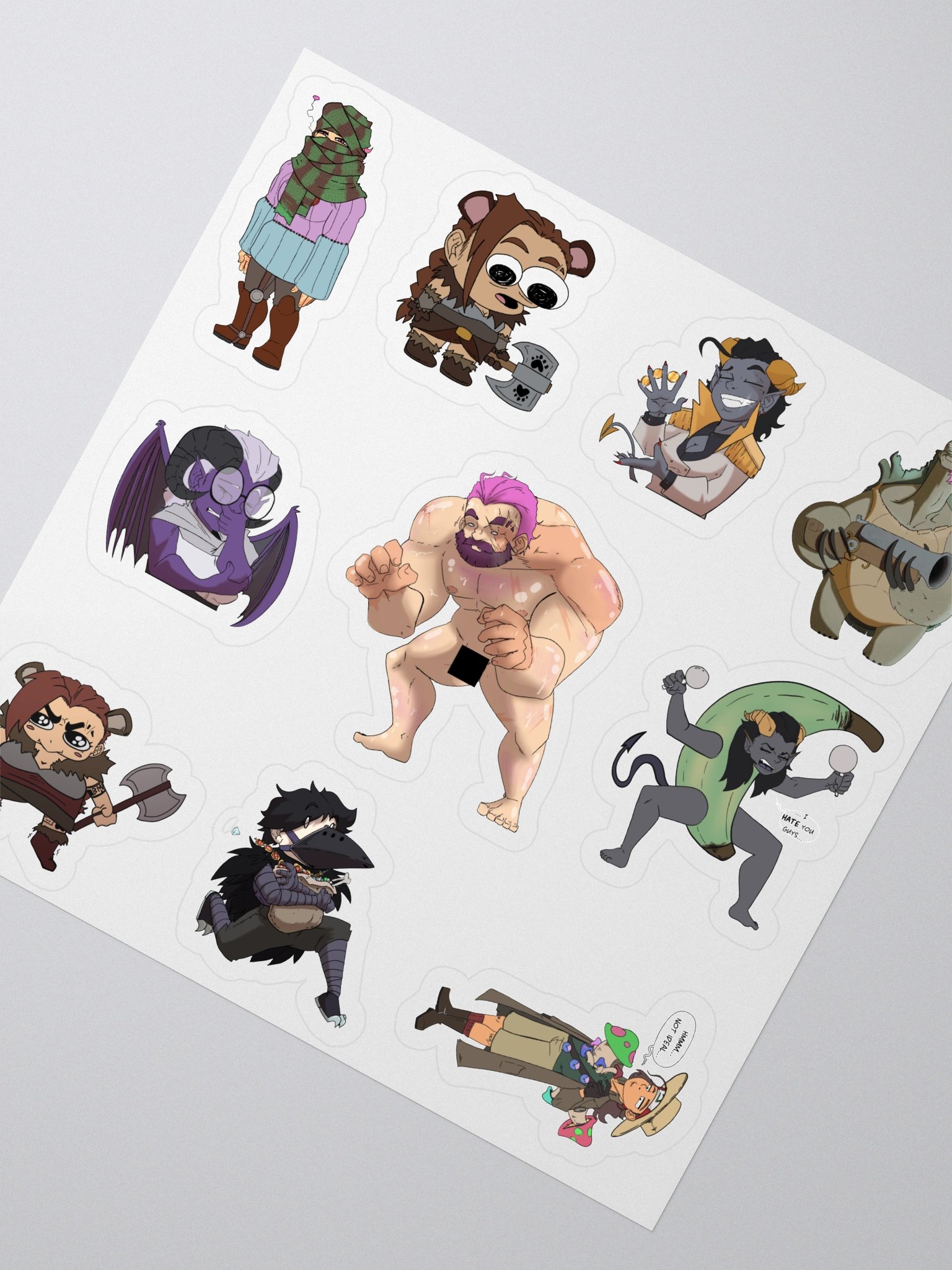 Maelhaven Doodle Sticker Pack #1 product image (2)