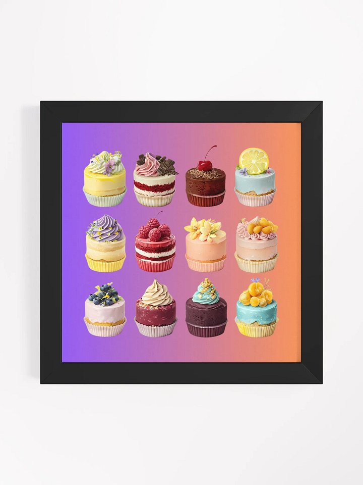 Sweet Delights Framed Matte Poster product image (26)