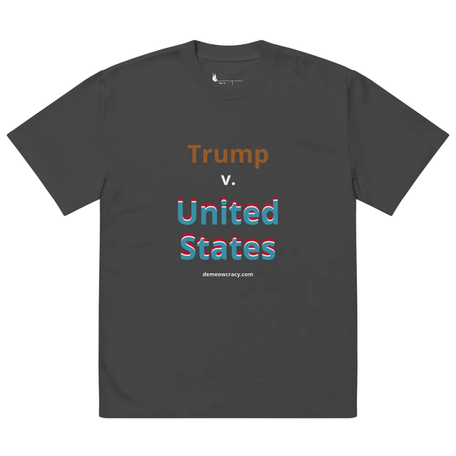 Trump v. United States - Oversized Faded Tee product image (8)