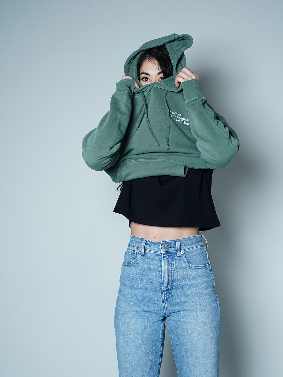 Therapy Hoodie (Embroidered) product image (8)