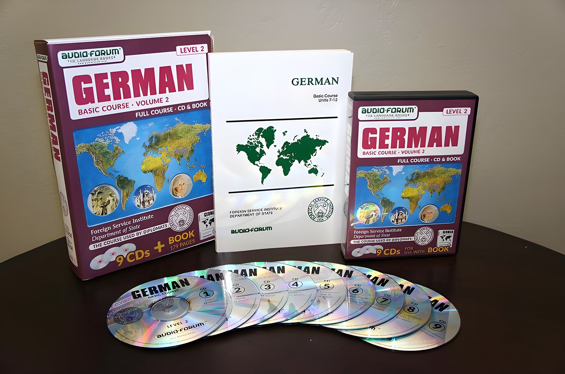 FSI: Basic German 2 (9 CDs/Book) product image (2)