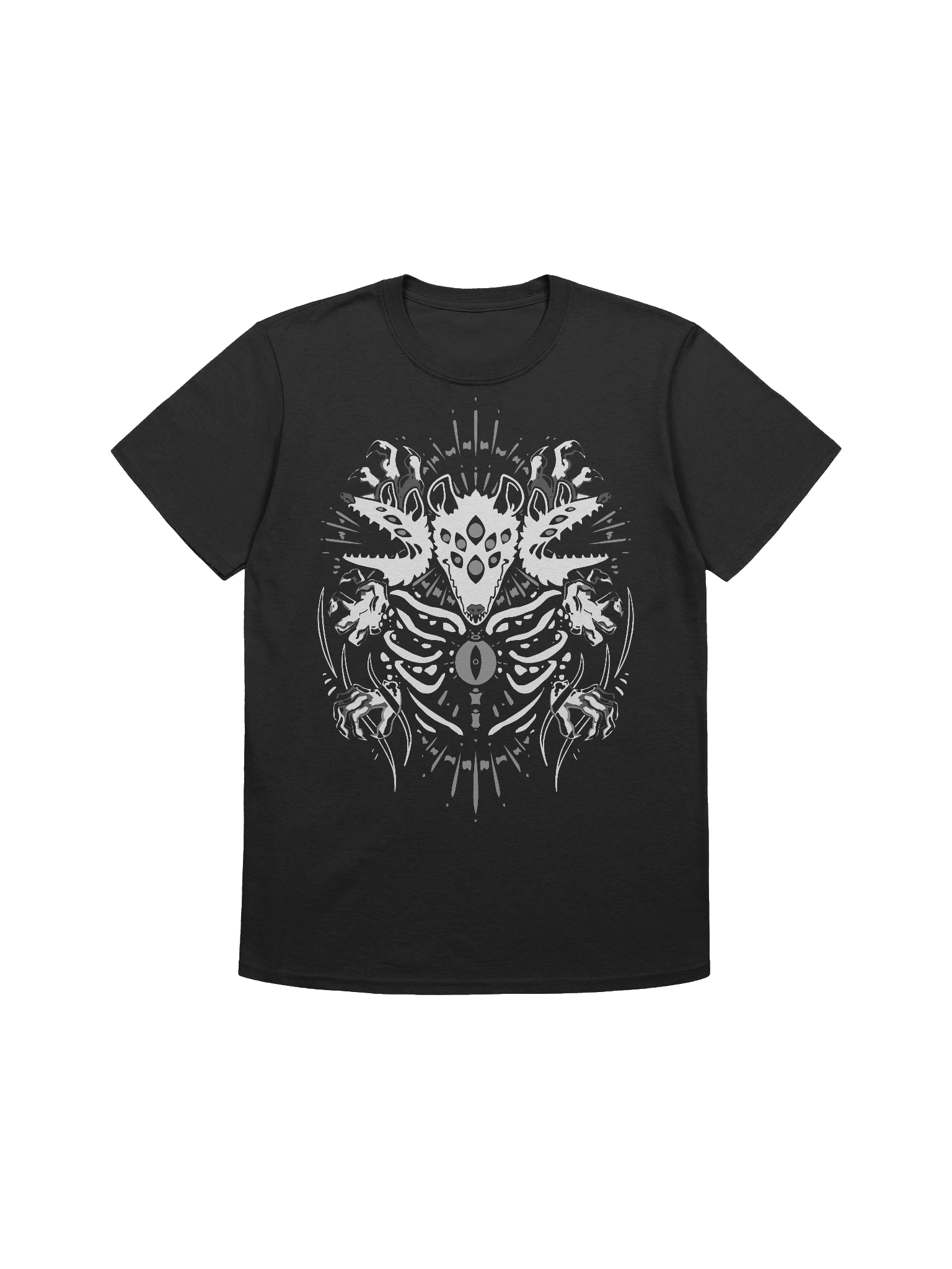 Greyscale Biblically Accurate Possum product image (1)