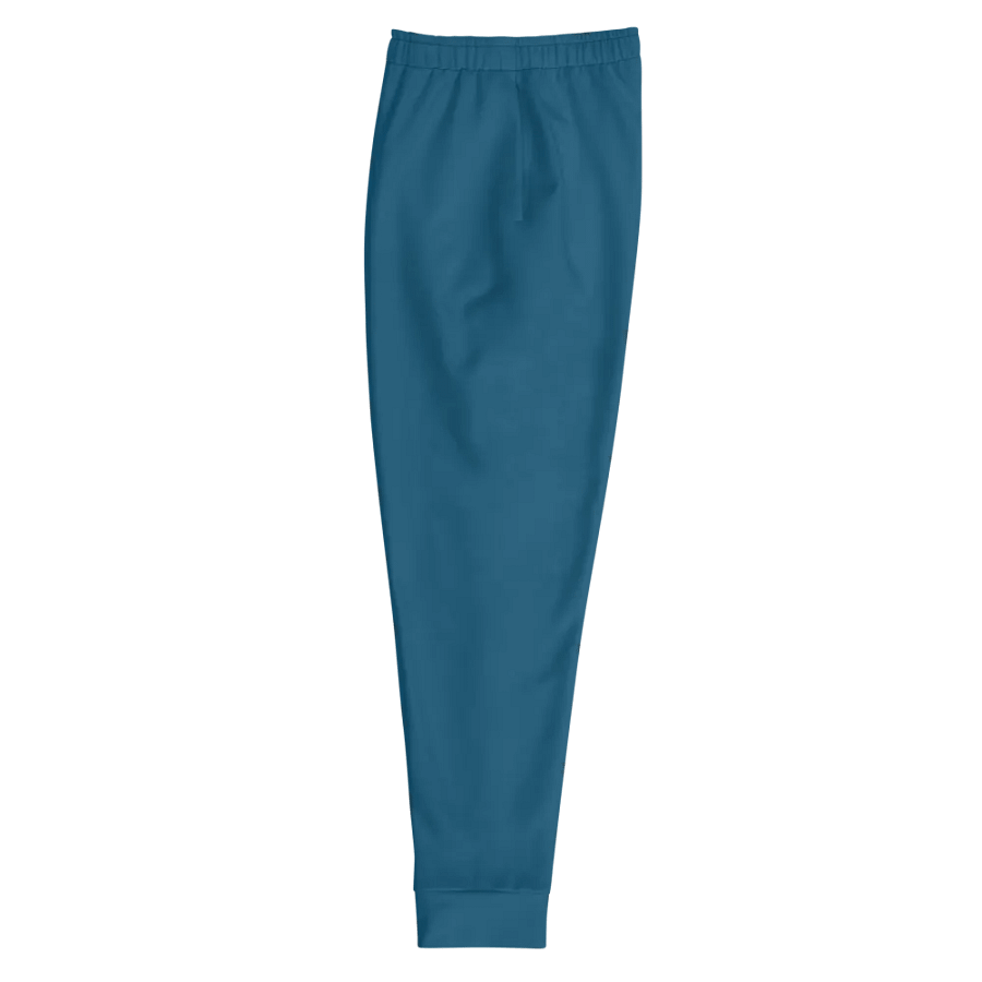 Plain Dark Blue True Summer Recycled Polyester Premium Men's Joggers by Treasure Pie product image (6)