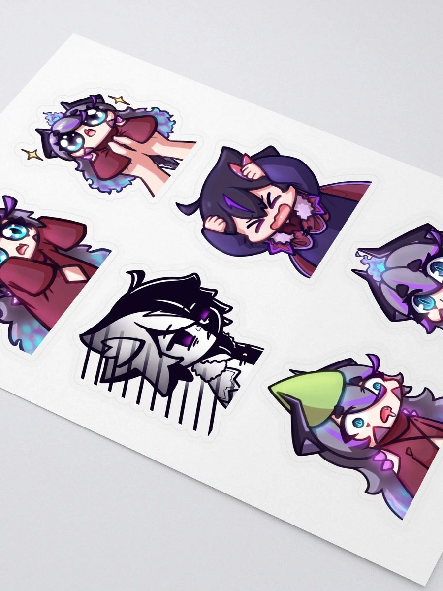 Phibi (& Phlyo) Sticker Sheet Nr.2 product image (3)