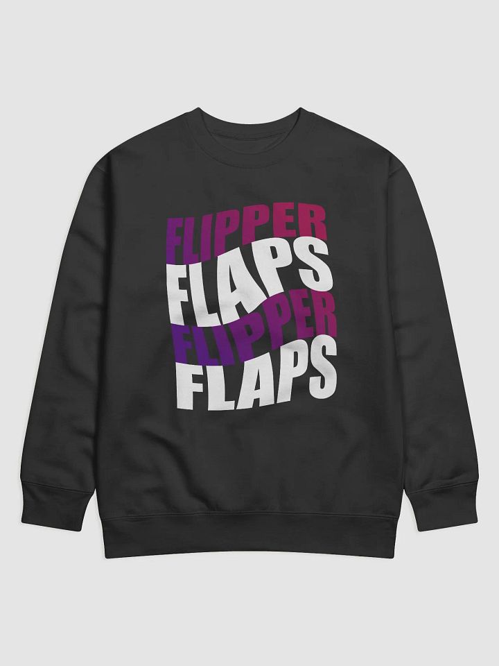 FlipperFlaps Sweatshirt (White Lettering) product image (4)