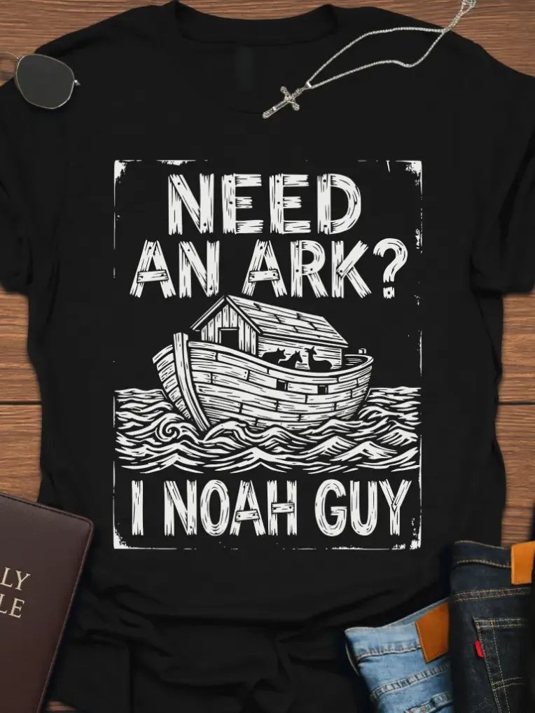 Need An Ark? Funny T-Shirt product image (4)