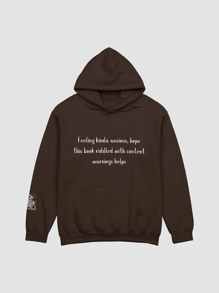 Bookish Skull Classic Hoodie product image (6)