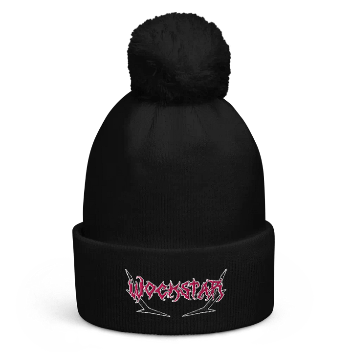 Metal Collection - Embroidered Pom-Pom Beanie product image (1)
