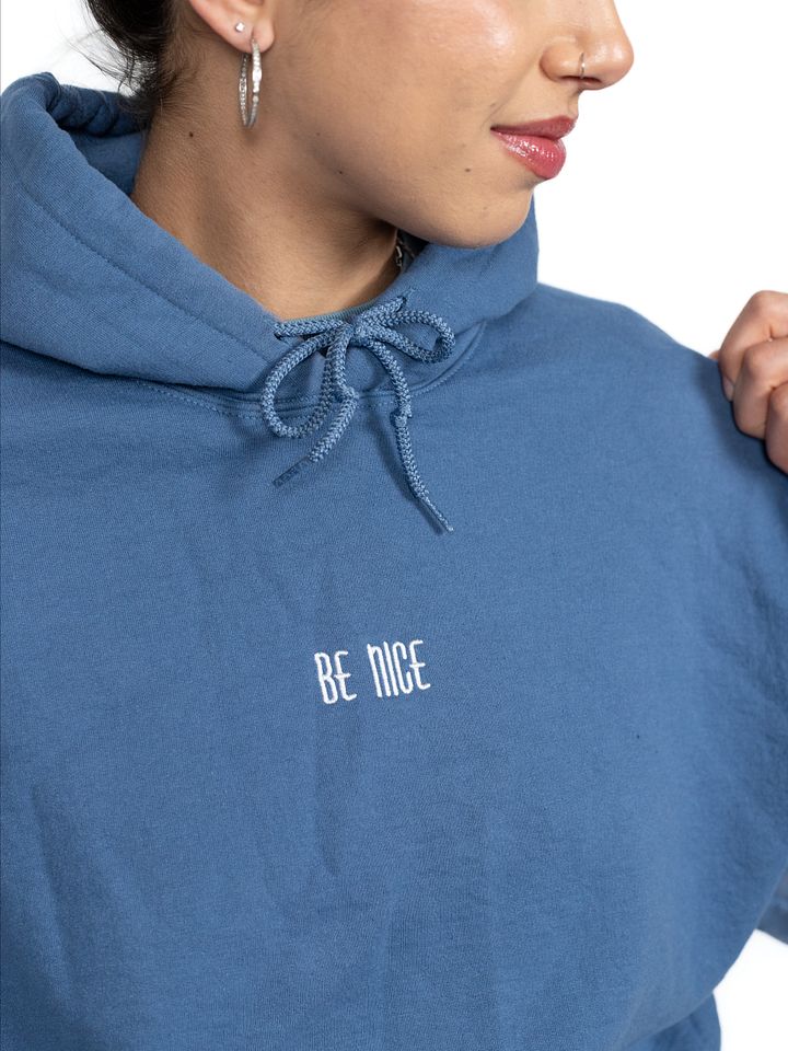BE NICE Basics Embroidered Hoodie product image (2)