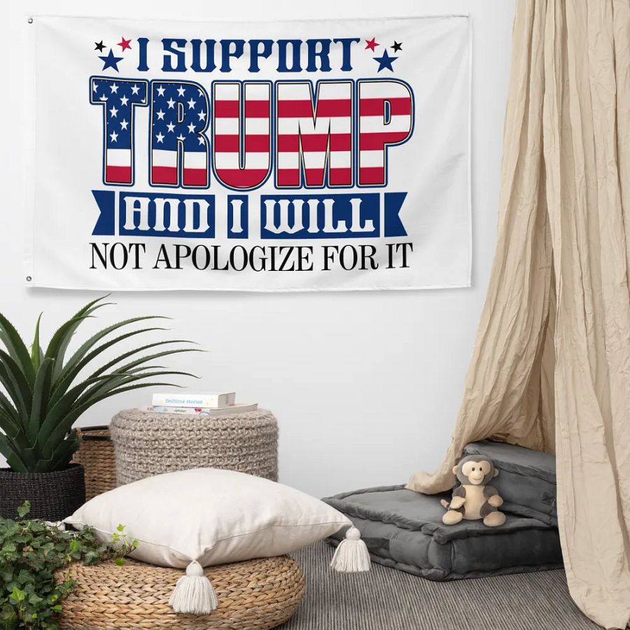 Patriotic Statement All-Over Print Flag product image (5)