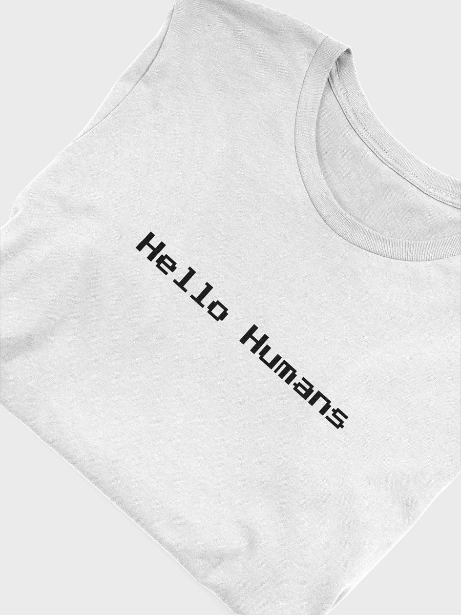 Hello Humans (Light Minimalist Tee) product image (3)
