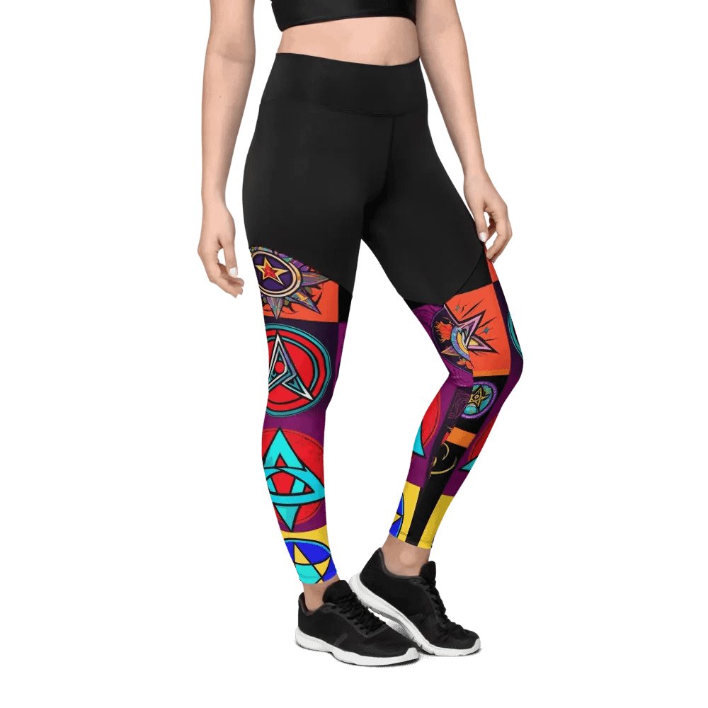 Symbology Black Top Leggings with Pocket product image (12)