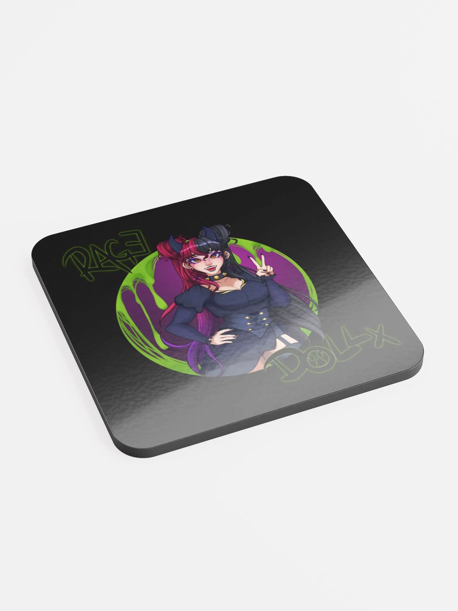 Rage Doll x Darkling - Drink Coaster product image (2)