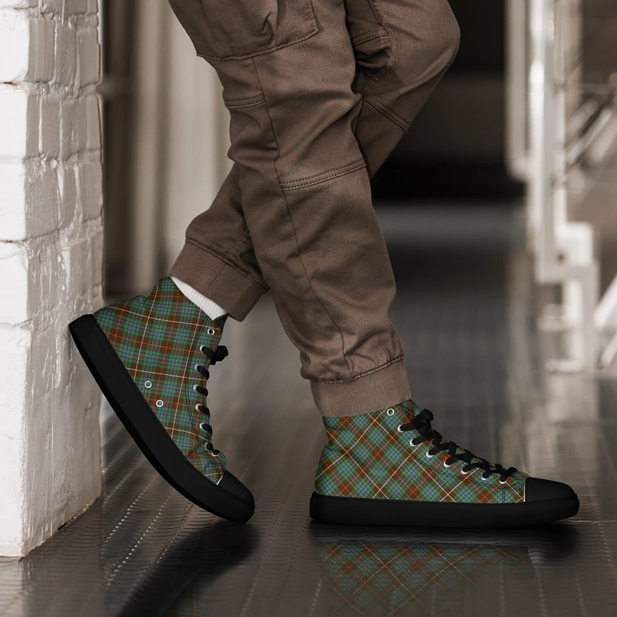 Fraser Hunting Tartan Men's High Top Shoes product image (16)