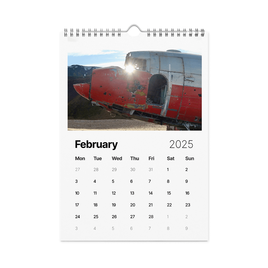2025 Aviation Photography Calendar product image (3)