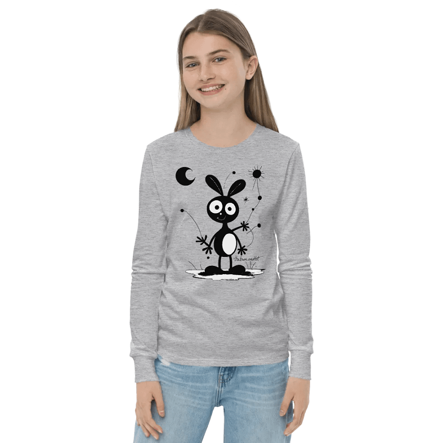 Bella+Canvas Youth Long Sleeve T-Shirt product image (3)