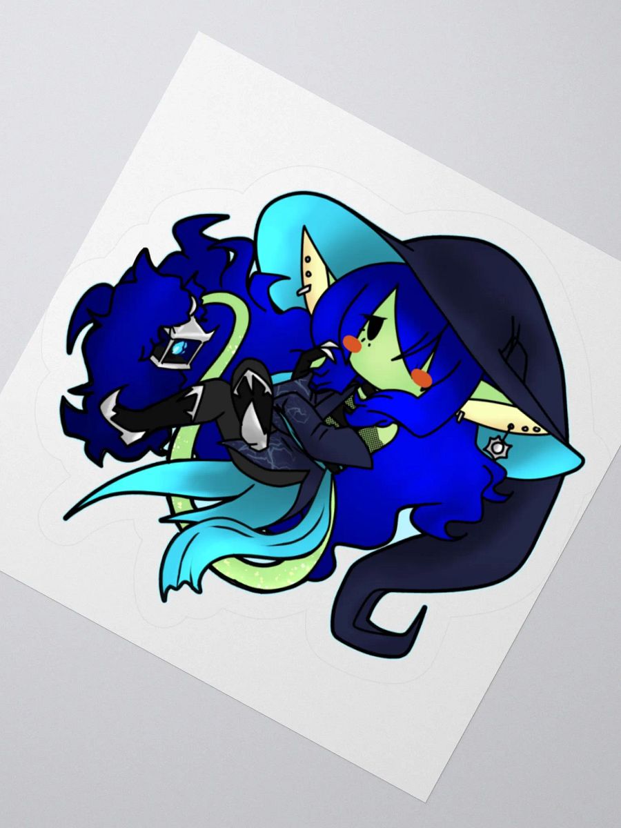 Big Witch Float (Masc) Sticker (Updated) product image (6)