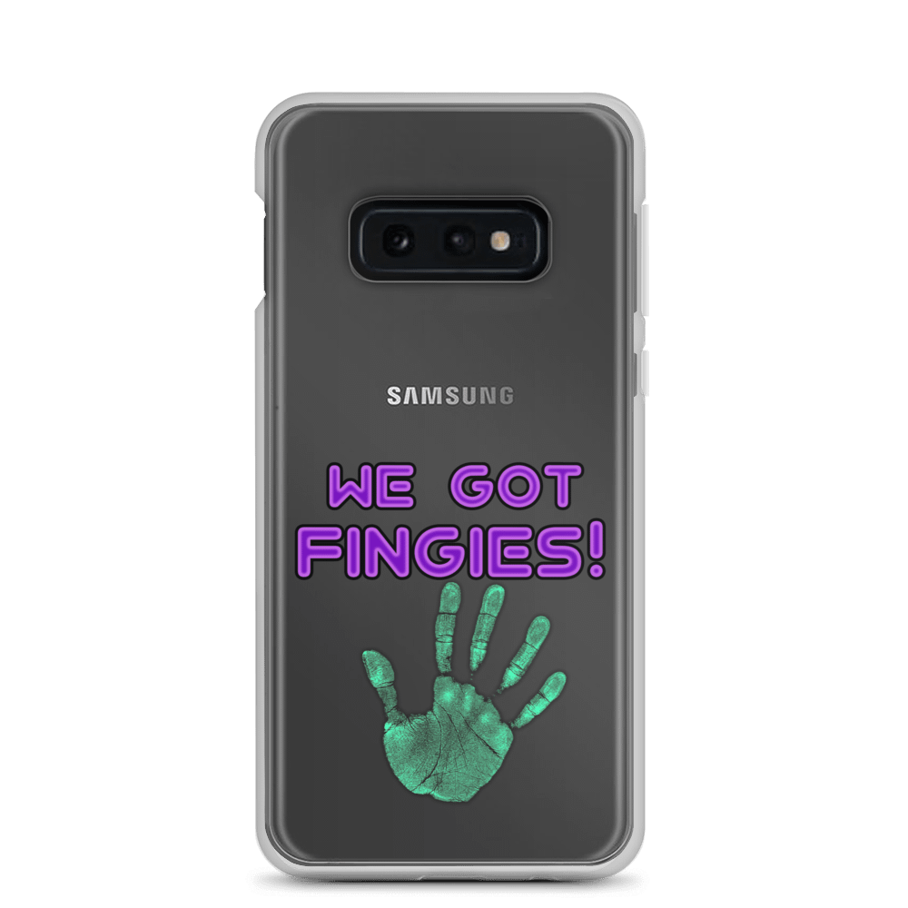 Funky 'WE GOT FINGIES!' Samsung® Case product image (3)