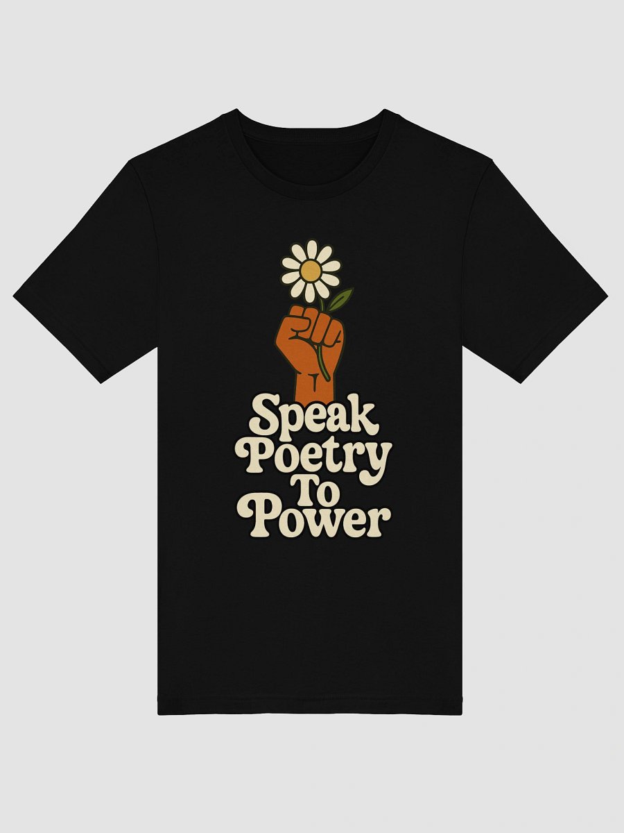 Speak Poetry To Power (Fist) Tee product image (5)