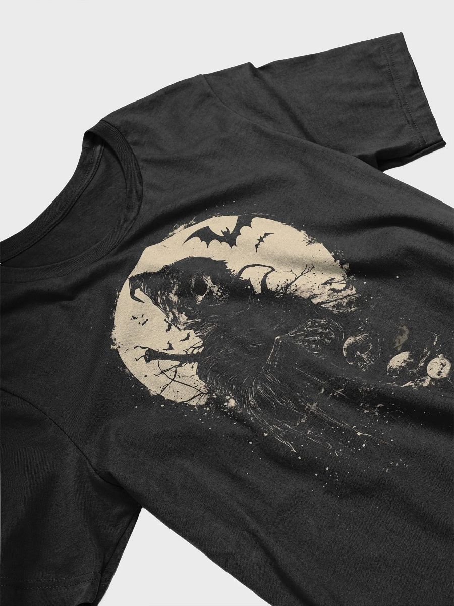 Grim Reaper in Bats' Flight T-Shirt product image (3)