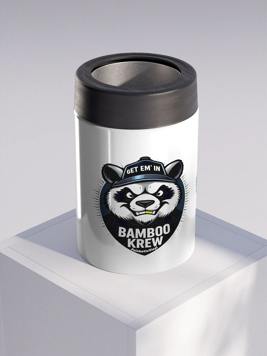 BAMBOO KREW Badge Stainless Steel Koozie product image (3)