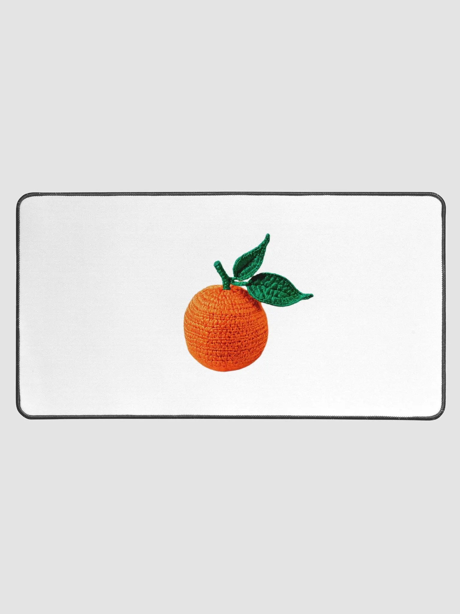 CozyAvocado Desk Mat 15.5" x 31.5" Orange #2 product image (1)