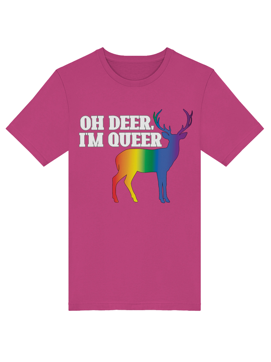 Oh Deer, I'm Queer Pride Flag T-shirt product image (52)