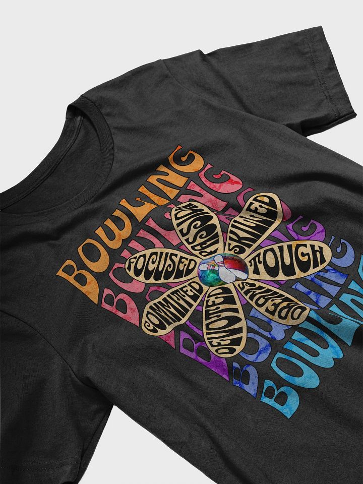 Flower Bowling Passion Graphic Tee product image (8)