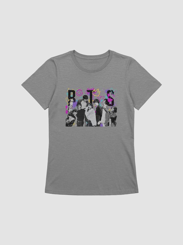 BTS Graffitti Women´s Supersoft Relaxed-fit Tshirt product image (1)