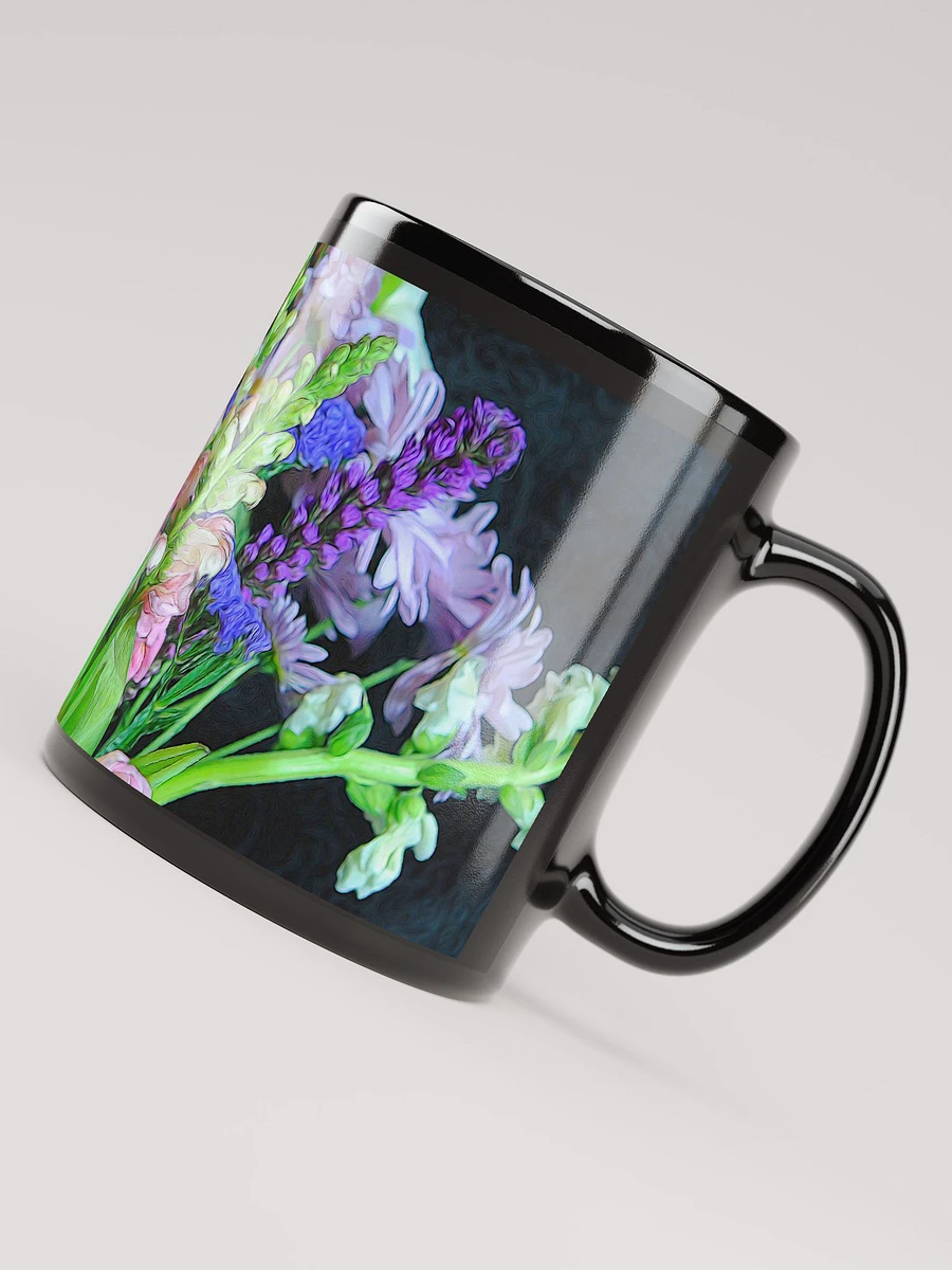 Flowers 15 Black Coffee Mug product image (7)