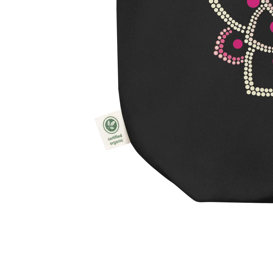 Simple Pink Mandala Eco-Friendly Organic Tote Bag product image (5)