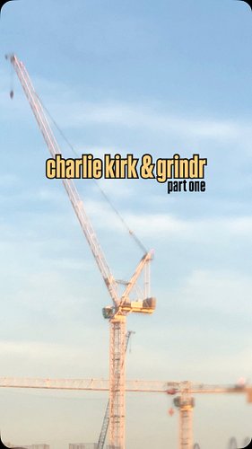 (part 1) - flirting & fascism, queer existence in the most bizzarre places 

#criticaltheory #charliekirk #grindr #marcuse #e...
