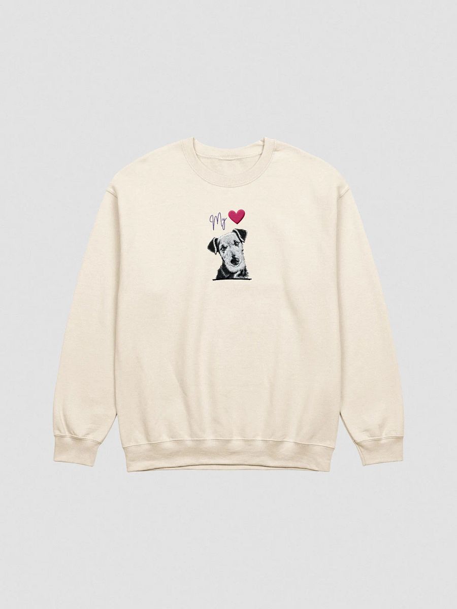 MY VALENTINE! SWEATSHIRT WITH PERSONALIZED NAME / EMBROIDERED product image (3)