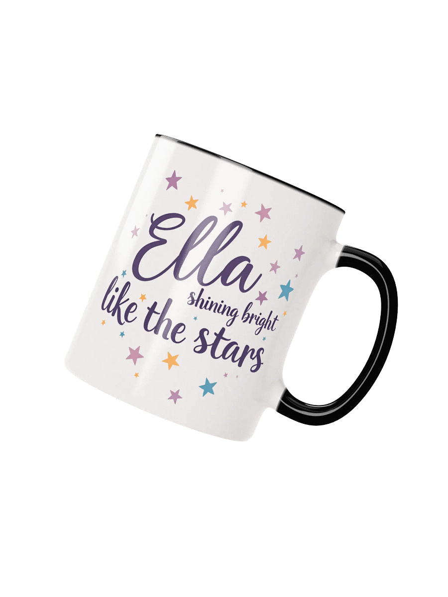 Personalized Mug: Ella, Shining Bright Like the Stars – A Perfect Gift for Every Occasion product image (2)