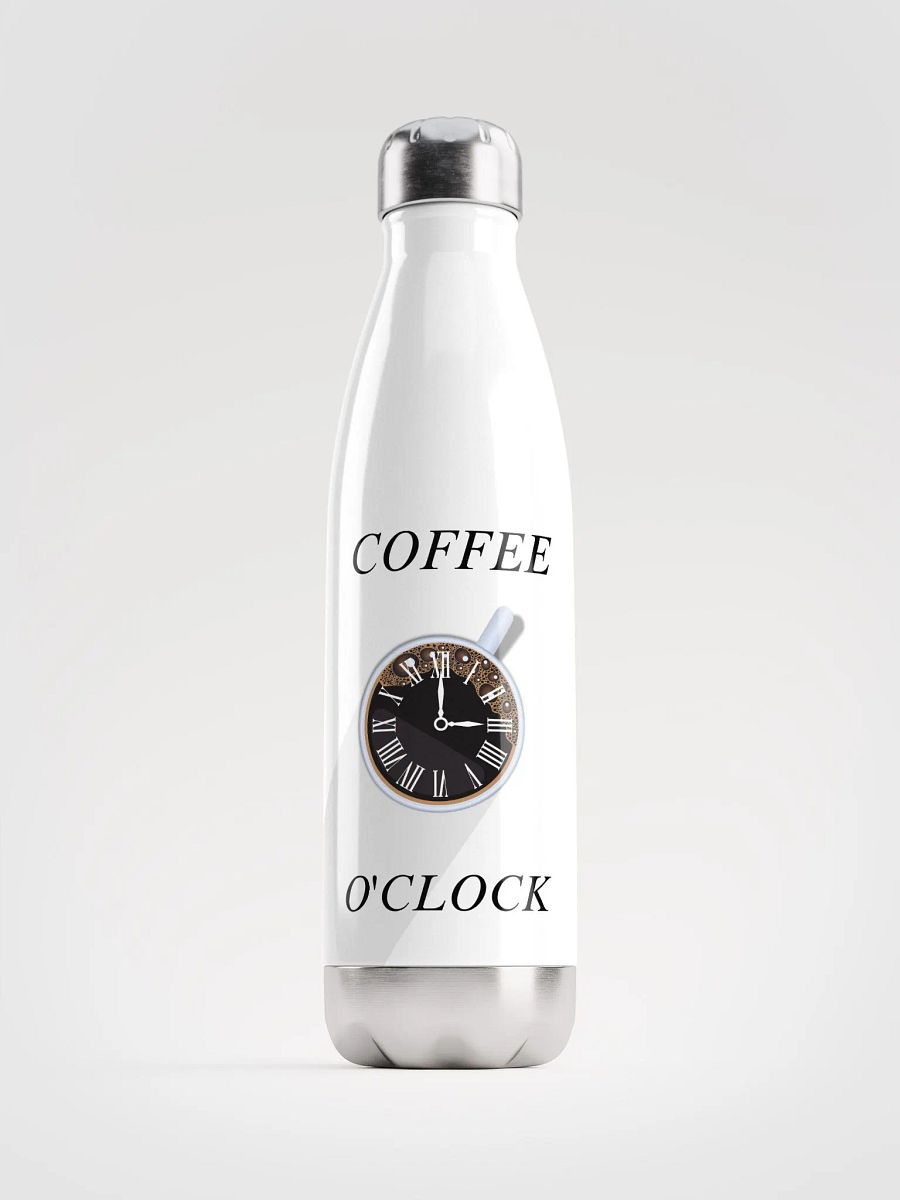 Coffee Time Stainless Steel Water Bottle product image (1)