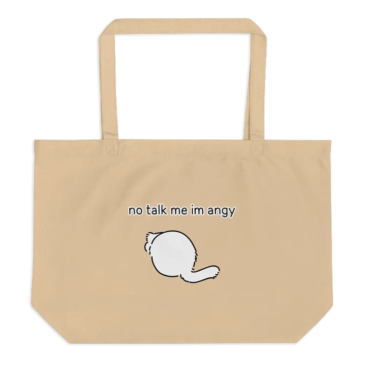 No Talk Manul Angy - Tote Bag product image (1)