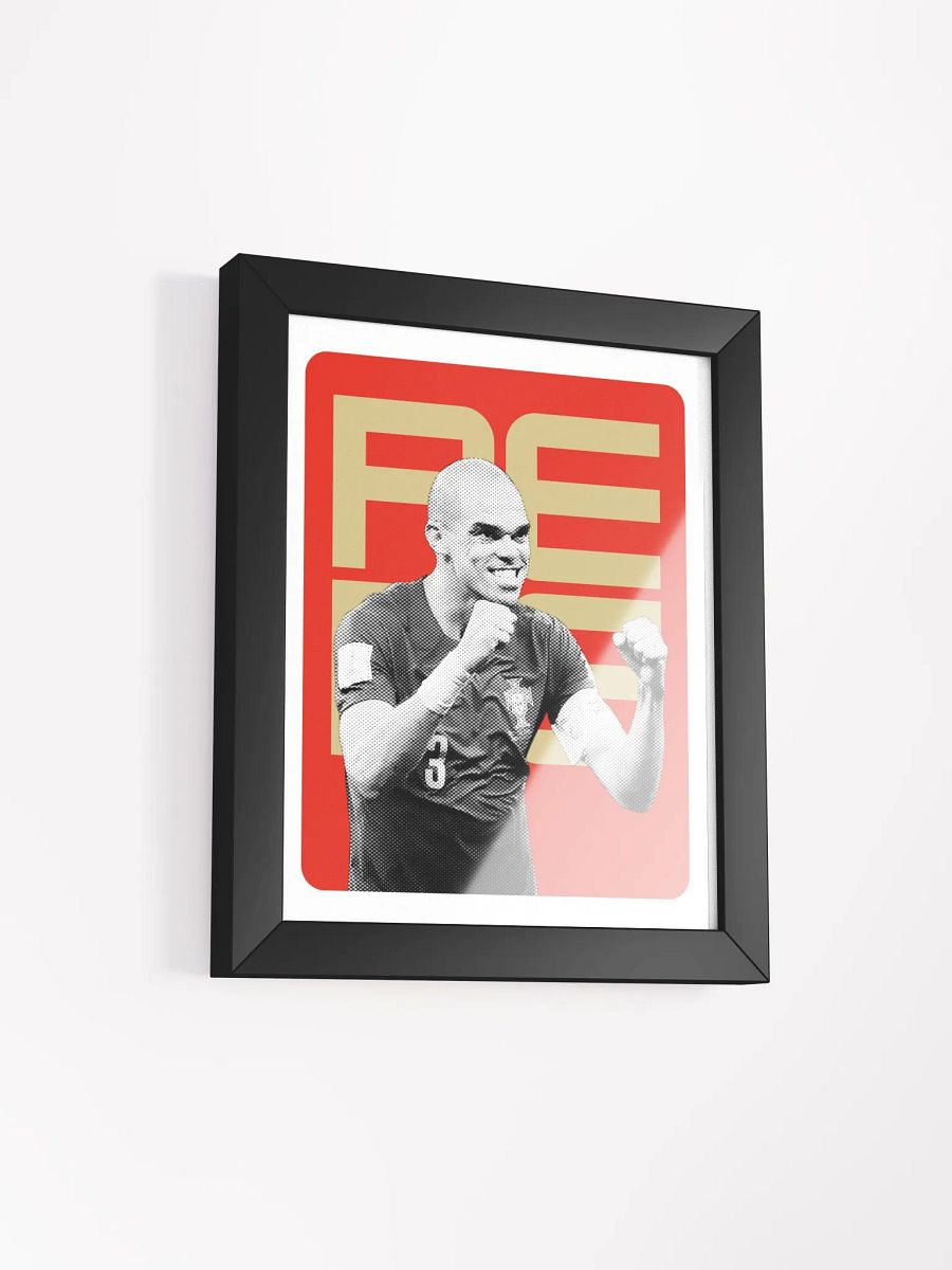Pepe BW Portugal Name Art Framed Print product image (3)