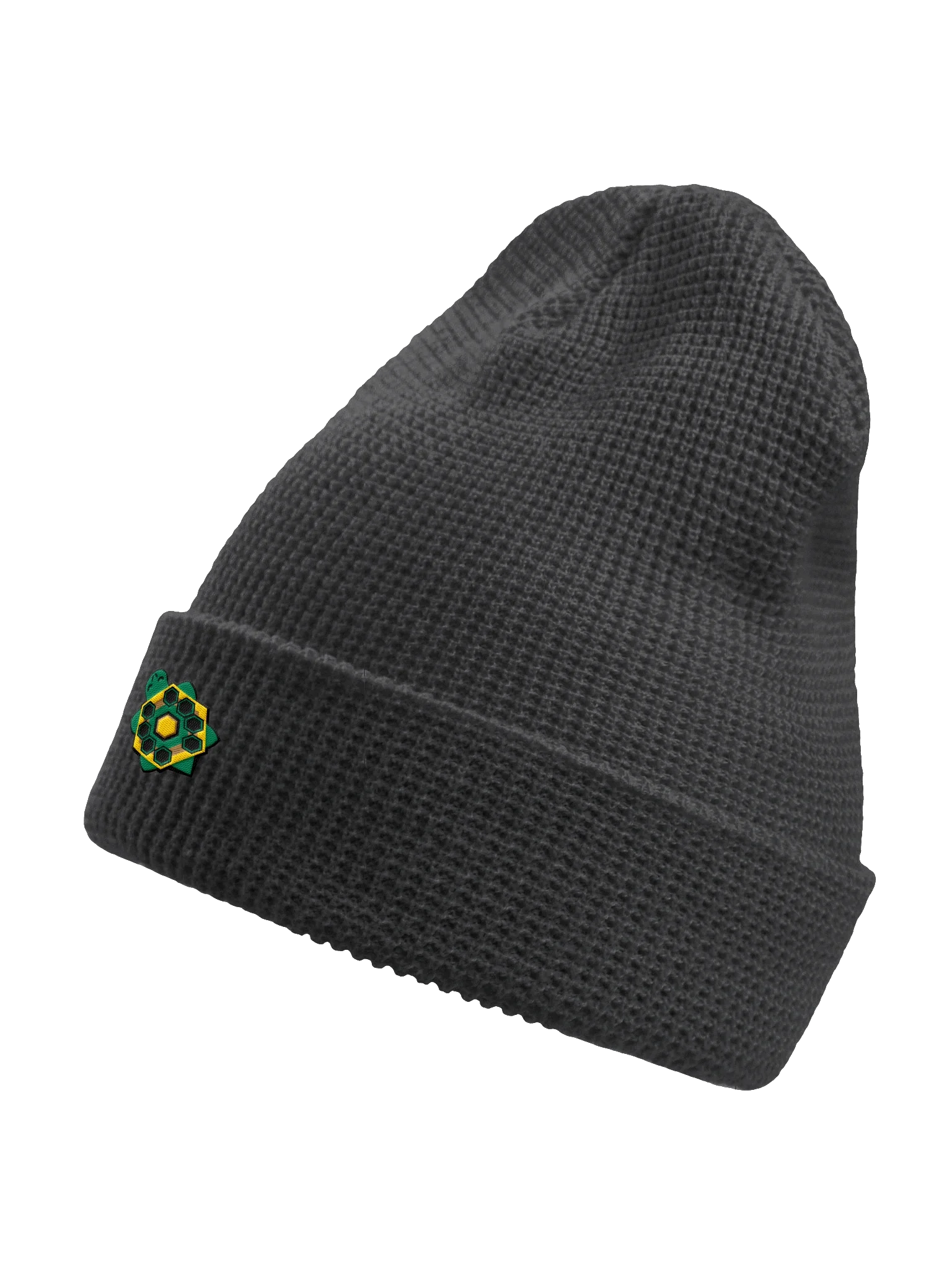 Geometric Turtle Waffle Beanie product image (10)
